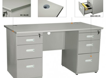 钢制办公桌BD-GBZ-012