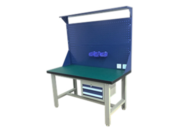 两抽双挂板灯板工作台BD-GZT-016